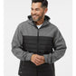 DRI DUCK 5324 Men's Pinnacle Soft Shell Puffer Jacket - Front view