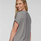 LAT 3502 Women's Vintage Wash Tee - Back view