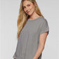 LAT 3502 Women's Vintage Wash Tee - Front view