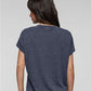 LAT 3502 Women's Vintage Wash Tee - Back view