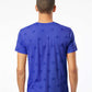 Code Five 3929 Unisex Star Print Tee - Back view