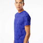 Code Five 3929 Unisex Star Print Tee - Side view