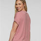 LAT 3502 Women's Vintage Wash Tee - Back view