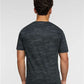 LAT 6901 Women's Eco Revive? Three-Season Triblend Fleece Full-Zip Hooded Sweatshirt - Back view