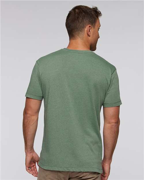 LAT 6902 Unisex Vintage Wash Tee - Back view