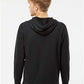 Independent Trading Co. SS1000 Unisex Icon Lightweight Loopback Terry Hooded Sweatshirt - Back view