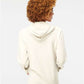 Independent Trading Co. SS1000 Unisex Icon Lightweight Loopback Terry Hooded Sweatshirt - Back view