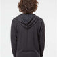 Independent Trading Co. SS1000 Unisex Icon Lightweight Loopback Terry Hooded Sweatshirt - Back view