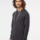 Independent Trading Co. SS1000 Unisex Icon Lightweight Loopback Terry Hooded Sweatshirt - Side view