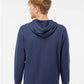 Independent Trading Co. SS1000 Unisex Icon Lightweight Loopback Terry Hooded Sweatshirt - Back view