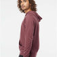 Independent Trading Co. SS1000 Unisex Icon Lightweight Loopback Terry Hooded Sweatshirt - Side view