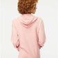 Independent Trading Co. SS1000 Unisex Icon Lightweight Loopback Terry Hooded Sweatshirt - Back view
