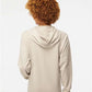 Independent Trading Co. SS1000 Unisex Icon Lightweight Loopback Terry Hooded Sweatshirt - Back view
