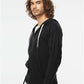 Independent Trading Co. SS1000Z Unisex Icon Lightweight Loopback Terry Full-Zip Hooded Sweatshirt - Side view