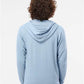 Independent Trading Co. SS1000Z Unisex Icon Lightweight Loopback Terry Full-Zip Hooded Sweatshirt - Back view