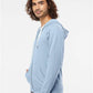 Independent Trading Co. SS1000Z Unisex Icon Lightweight Loopback Terry Full-Zip Hooded Sweatshirt - Side view