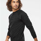 Independent Trading Co. SS1000C Unisex Icon Lightweight Loopback Terry Crewneck Sweatshirt - Side view