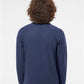 Independent Trading Co. SS1000C Unisex Icon Lightweight Loopback Terry Crewneck Sweatshirt - Back view