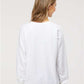 Independent Trading Co. SS1000C Unisex Icon Lightweight Loopback Terry Crewneck Sweatshirt - Back view