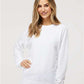 Independent Trading Co. SS1000C Unisex Icon Lightweight Loopback Terry Crewneck Sweatshirt - Front view