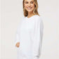Independent Trading Co. SS1000C Unisex Icon Lightweight Loopback Terry Crewneck Sweatshirt - Side view