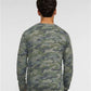 LAT 6918 Unisex Fine Jersey Long Sleeve Tee - Back view