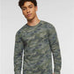 LAT 6918 Unisex Fine Jersey Long Sleeve Tee - Front view