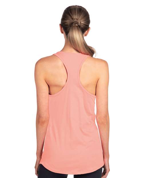 Next Level 1533 Women's Ideal Racerback Tank - Back view