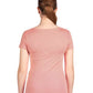 Next Level 1540 Women's Ideal V-Neck Tee - Back view