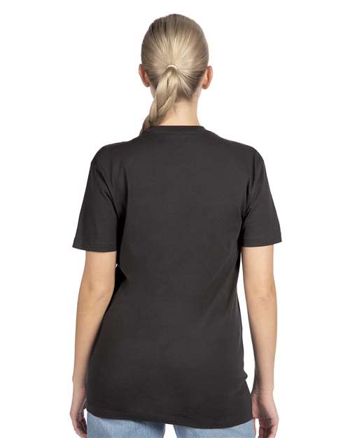 Next Level 3600 Unisex Cotton Tee - Back view