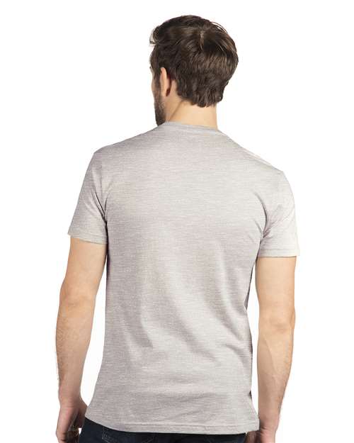 Next Level 3600 Unisex Cotton Tee - Back view