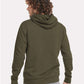Next Level 9303 Unisex Santa Barbara Hoodie Sweatshirt - Back view