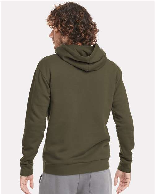 Next Level 9303 Unisex Santa Barbara Hoodie Sweatshirt - Back view