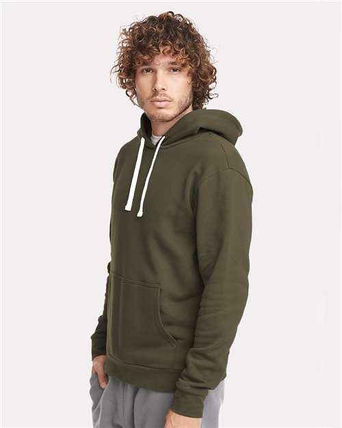 Next Level 9303 Unisex Santa Barbara Hoodie Sweatshirt - Side view