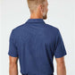 Adidas A498 Men's Ultimate365 Diamond Dot Print Polo - Back view
