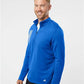 Adidas A482 Men's 3-Stripes Double-Knit Quarter-Zip Pullover - Side view