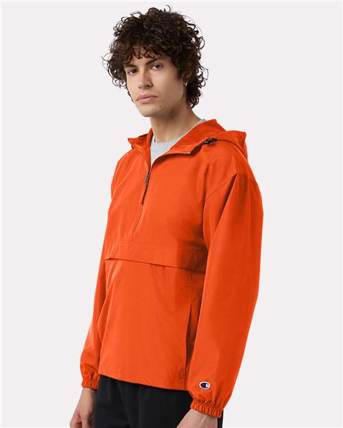 Champion CO200 Unisex Packable Anorak Jacket - Side view