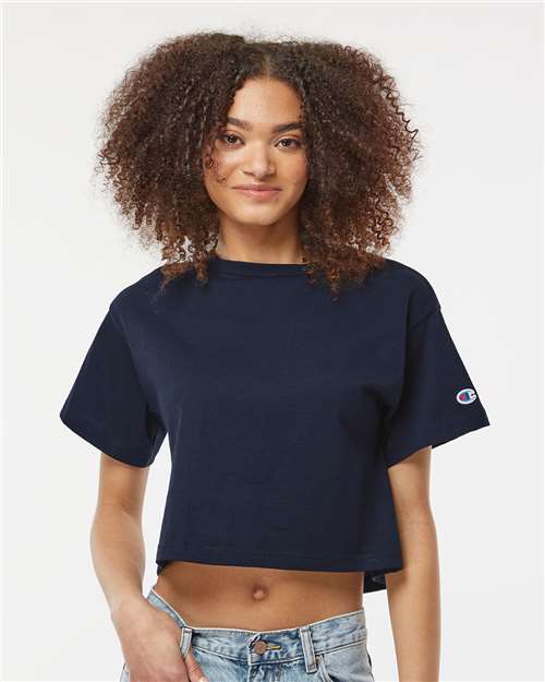 Champion T453W Women's Heritage Jersey Crop T-Shirt