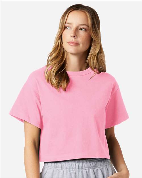 Champion T453W Women's Heritage Jersey Crop T-Shirt