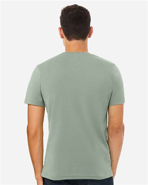 BELLA  CANVAS 3001CVC CVC Jersey Tee - Back view