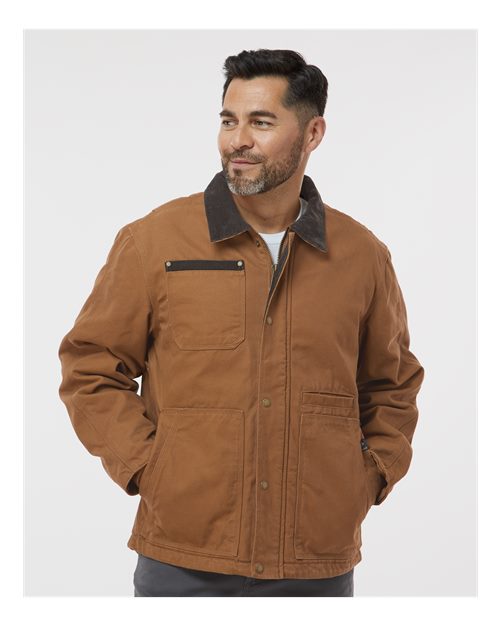 DRI DUCK 5091 Men's Rambler Boulder Cloth Jacket - Front view