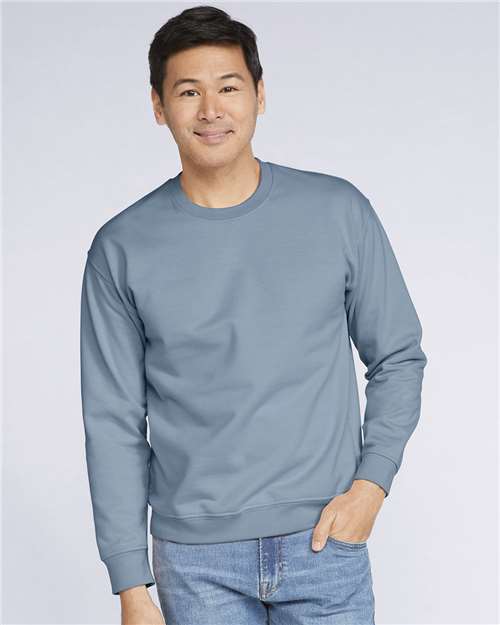 Gildan SF000 Unisex Softstyle? Midweight Crewneck Sweatshirt - Front view
