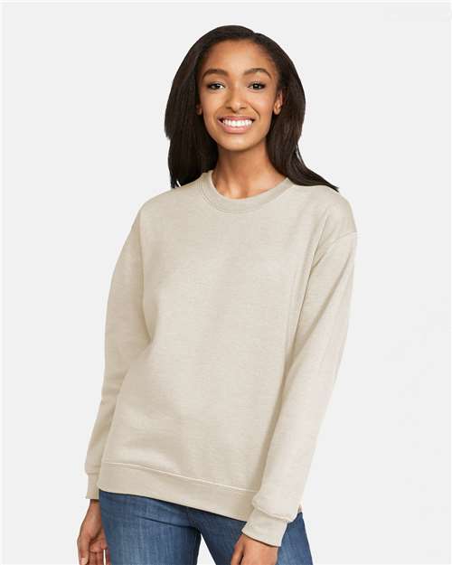 Gildan SF000 Unisex Softstyle? Midweight Crewneck Sweatshirt - Front view