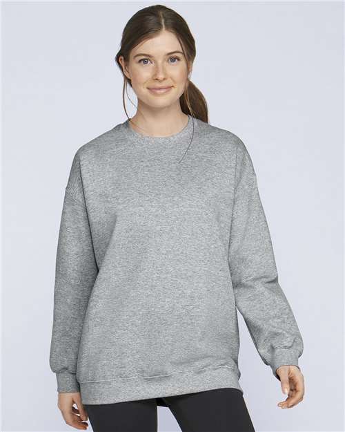 Gildan SF000 Unisex Softstyle? Midweight Crewneck Sweatshirt - Front view