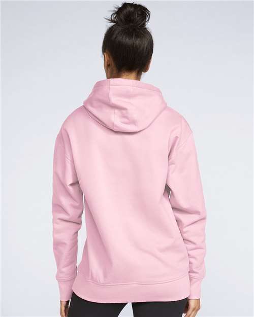 Gildan SF500 Unisex Softstyle? Midweight Hooded Sweatshirt - Back view