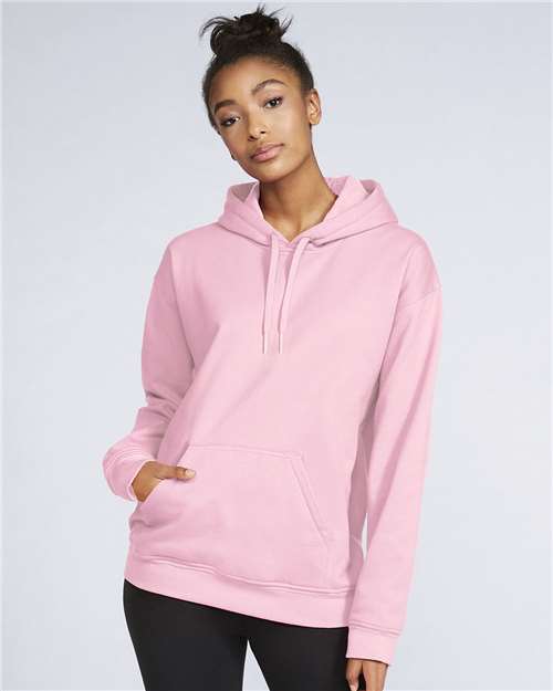 Gildan SF500 Unisex Softstyle? Midweight Hooded Sweatshirt - Front view