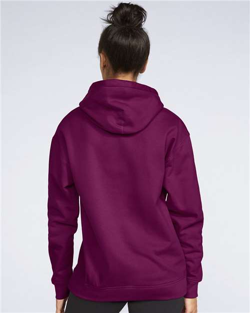 Gildan SF500 Unisex Softstyle? Midweight Hooded Sweatshirt - Back view