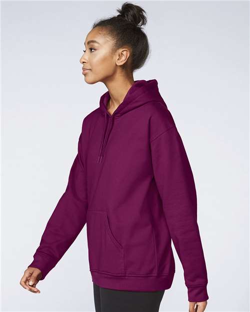 Gildan SF500 Unisex Softstyle? Midweight Hooded Sweatshirt - Side view