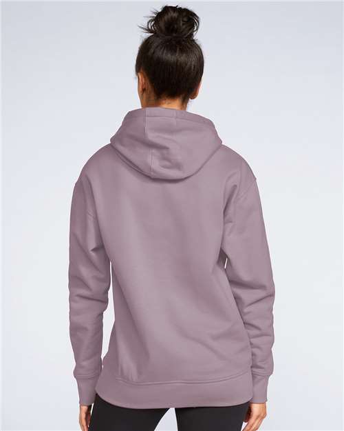 Gildan SF500 Unisex Softstyle? Midweight Hooded Sweatshirt - Back view