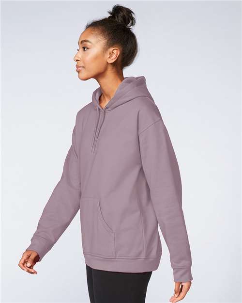 Gildan SF500 Unisex Softstyle? Midweight Hooded Sweatshirt - Side view